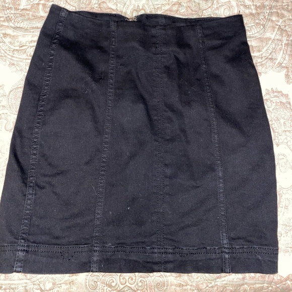 FREE PEOPLE MODERN FEMME DENIM SKIRT - Picture 3 of 5